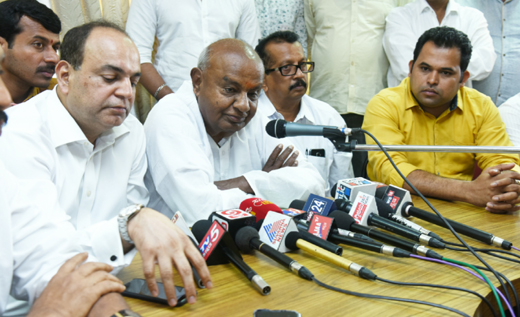 H D Devegowda ...